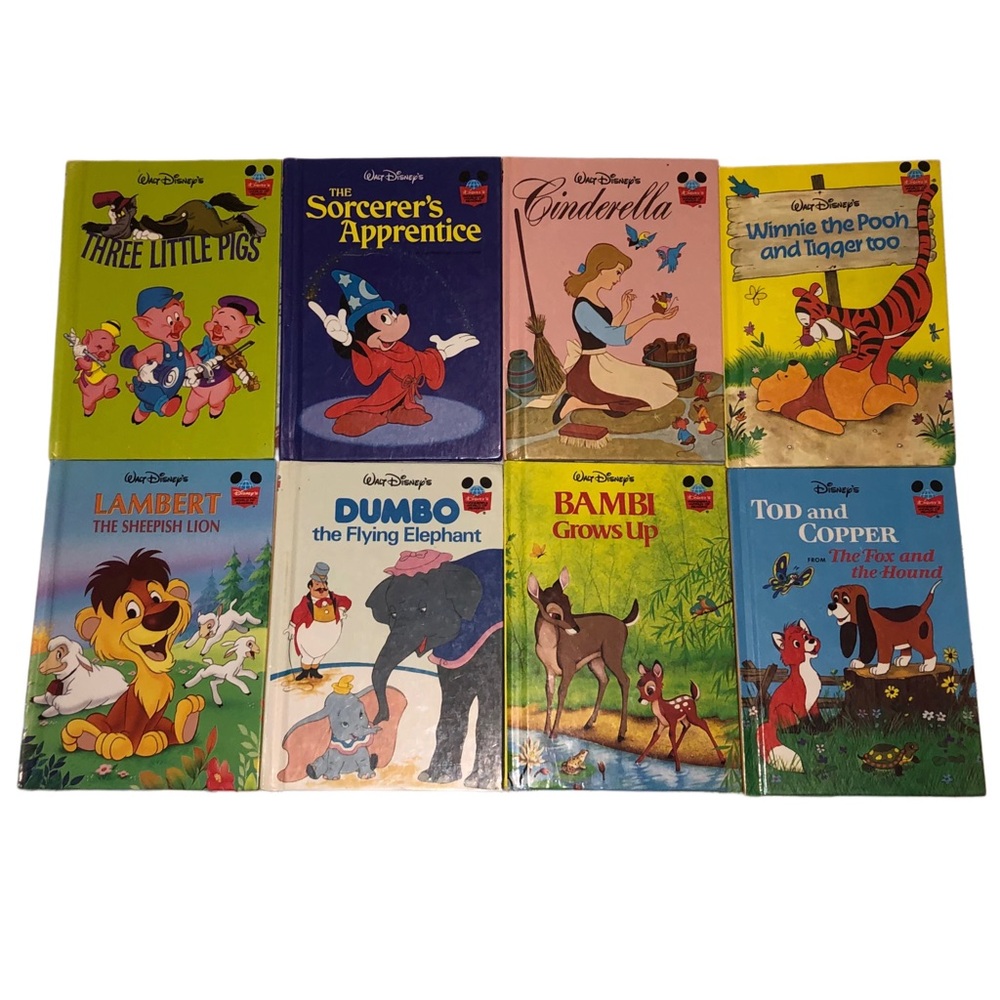 Vintage **Disney Storybook Collection** 1972-1983